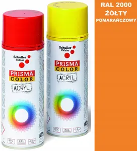 Аэрозольная краска Schuller Prisma Color RAL 2000 — оранжевая (Schuller)