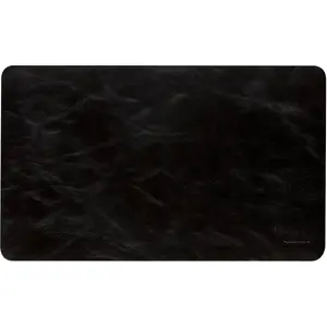 Desk Mat d bramante Copenhagen Medium — Leather, 590×340 mm, Black