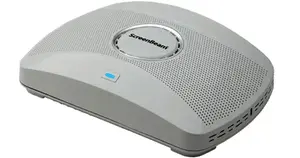 Bezvadu prezentāciju sistēma ScreenBeam 1000 EDU — galda, HDMI + VGA (D-Sub), 4K 3840×2160, Wi‑Fi 5, gigabitu Ethernet, 12V