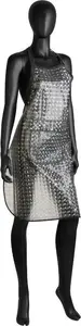 Hairdressing Apron Activeshop FARTUCH FRYZJERSKI K33 CLEAR – protective salon apron, transparent