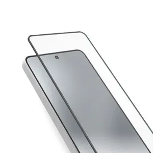 Clear screen protector for Samsung S26 Ultra by SBS — silicone + tempered glass, clear/black, 1 pc
