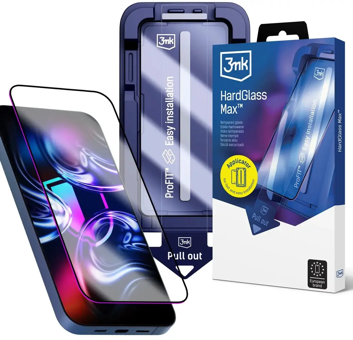 Ekrāna aizsargstikls 3MK Hardglass Max priekš