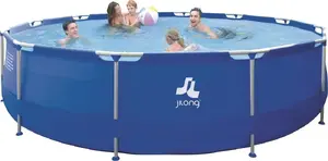 Inflatable Frame Pool JiLong Sirocco Blue 420 x 84 cm