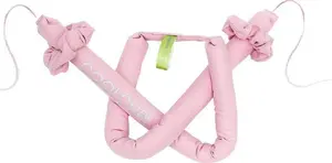 Hair curler GLOV CoolCurl innovative heat-free curling device Pink