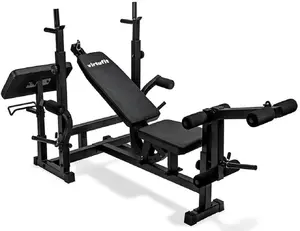 Multifunction Workout Bench VIRTUFIT DELUXE VF02030 — adjustable positions, weight bench