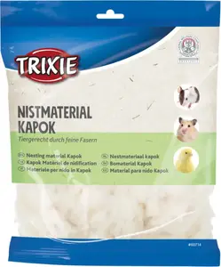 Игрушка-грызунок для хомяка Trixie TX-60714 — деревянная с верёвкой, для мелких животных