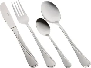 Cutlery Set KingHoff 24-piece satin finish KH-1346 — stainless steel flatware