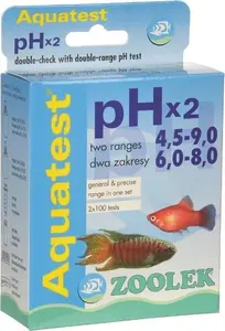 pH testa sloksnes ZOOLEK ZOOLEK TEST pHx2 (MPN 23654) pH līmeņa mērīšanai