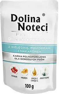 Консервы для собак dolina noteci MINI с телятиной, томатами и макаронами 100 г