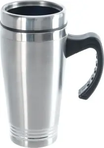 Termokrūze ORION 0,45 l sudraba, ceļošanas termokrūze