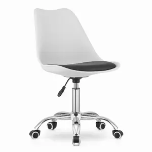 Biroja grozāmais krēsls Oskar ALBA – balts un melns, modelis 3330_1-ALBA-FEMY24
