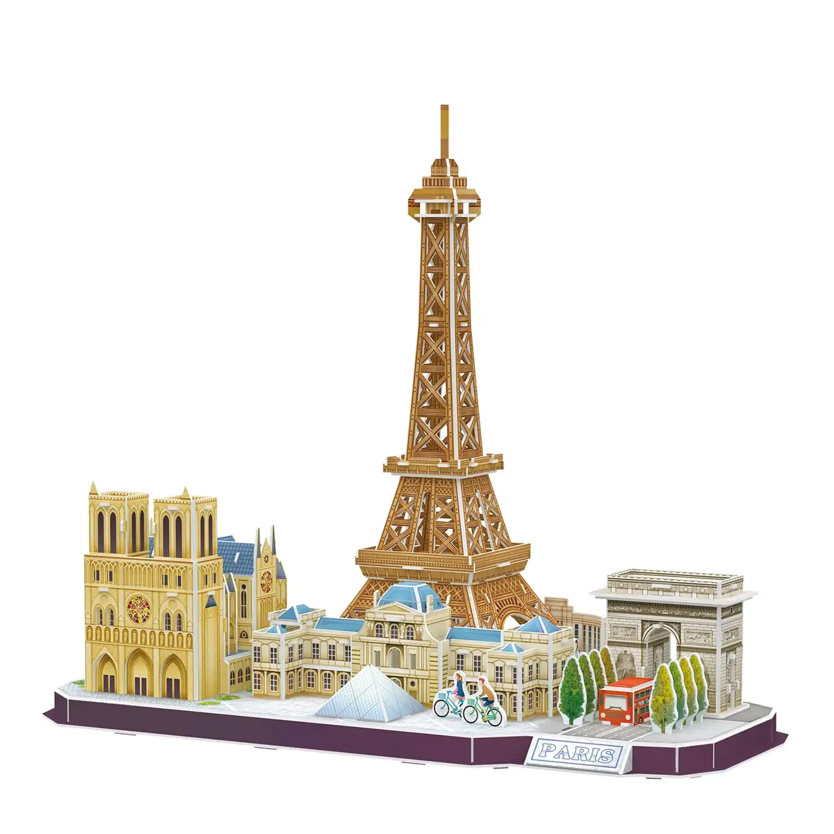3D puzle CubicFun City Line Paris — Dante Photo 2
