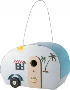 Bird nesting box Garden&Fun GF-12933 wooden camping birdhouse 28×17×19 cm