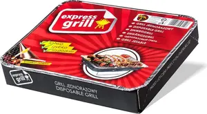 Viena reize lietojams šķeldas grils Mirand GRILL – pārnēsājams vienreizējs grils