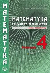 Учебник Podkowa Matematyka i przykłady zast. 4 LO — podręcznik (на польском)