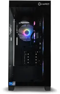 Desktop PC HIRO Aurora — Intel Core i5-14400F, AMD RX 7800 XT 16GB, 32GB RAM, 1TB SSD, Wi‑Fi, Windows 11 Home