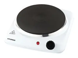 Countertop Sealed Plate Cooktop HYUNDAI EP 110 W — 1-zone, 23 cm, 1500 W, White