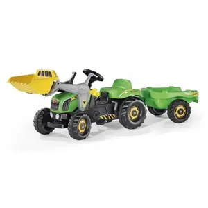 Šūpošanās-riedamā rotaļlieta rolly toys 23134 — zaļa plastmasa/metāls, 1 bērnam, 2–5 gadi