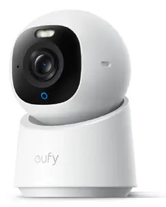 IP security camera Eufy Indoor Cam E30 Dome 4096×2160, 125° FOV, night vision 10 m, ceiling/wall/pole mount, white