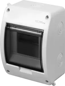 Distribution enclosure (surface-mounted) ELEKTROPLAST Elegant 1 x 5 modules IP40 156×116×93 mm