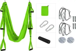 Aerial Yoga Hammock Master Aerial Air Joga Hamak Chusta Huśtawka 2.5 m with Mounting