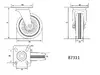 Drain auger part Vorel 87311 Photo 2