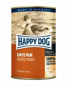 Консервы для собак Happy Dog 02747 Duck Adult 800 г, для взрослых собак, вкус утка