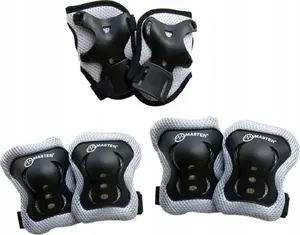 Защитные наколенники/налокотники Master Profi Protect M — размер M, комплект для катания