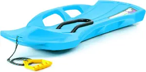 Пластиковые санки Victoria Sport Snow Train Control с тормозами, синие
