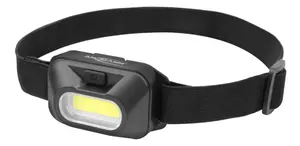 Фонарь-лампа FAVOUR Ansmann HD120B LED, 1 Вт, 125 лм, питание AAA, IPX2, чёрный