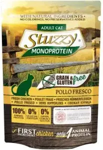 Влажный корм для кошек STUZZY STUZZY KOT 85 г пауч Монопротеин Курица