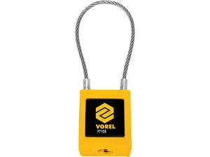 Padlock Vorel 77105, brass body, 45 mm height, 1 pc