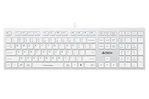 Wired Full-size Keyboard A4Tech Fstyler FX50 — USB, 1.5 m Cable, White, Home/Office