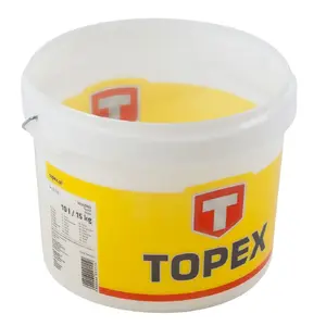 Builders' bucket tub Topex 13A700 – plastic construction bucket, 1 pc, 352 g