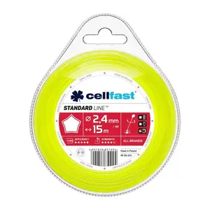 Нож для газонокосилки Cellfast STANDARD, сменный нож, желтый, MPN 35-021, 1 шт.