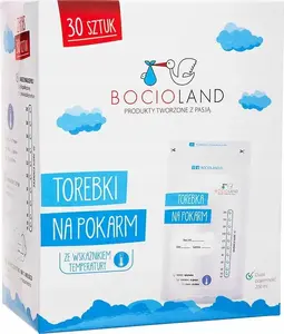 Piena uzglabāšanas maisiņi Bocioland 200 ml, 30 gab. — vienreizlietojami krūts piena maisiņi