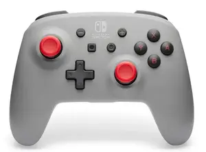 Gamepad Hyperkin NSGP0308-01 wireless controller for Nintendo Switch / Switch Lite / Switch OLED, grey, D-pad, Home button, AA battery