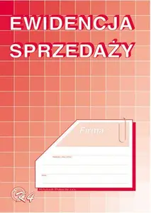Pārdošanas uzskaites grāmata A5 32 lapas (K4) Michalczyk & Prokop
