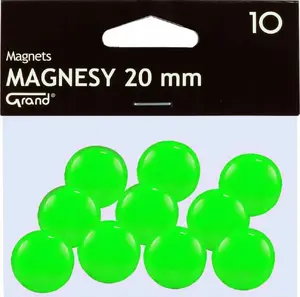 Carpet gripper ARGO Magnesy 15 mm, green, pack of 10 (MPN 607275)