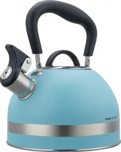 Stovetop whistling kettle KingHoff KH-1857 1.8 L, blue