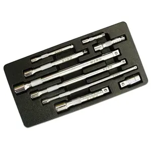 Pagarinājumu komplekts Honiton H4329 — 1/4", 3/8", 1/2" piederumi, 9 gab.