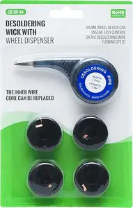 Desoldering Braid Kit BLOW 5-in-1 with Feeder (model 2993#)