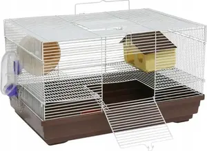 Cage for Small Rodents Panama Pet PP-50617 — temporary housing 47×30×27 cm, white/gray