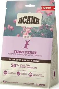 Mitrs barības produkts kaķiem ACANA First Feast 340 g — bezgraudu recepte, vienas porcijas kanna