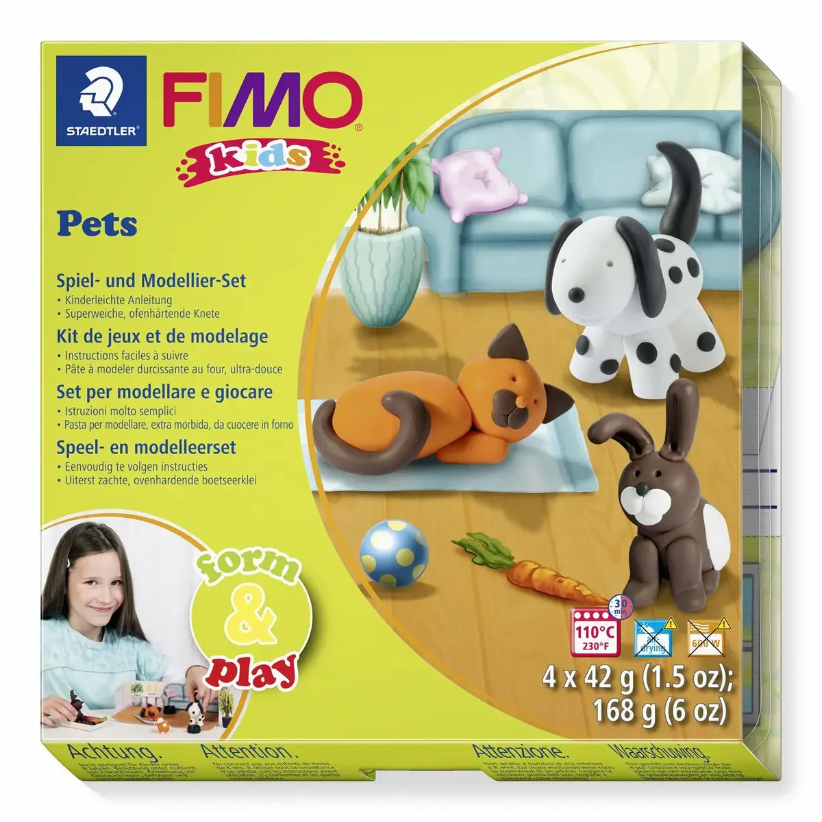 Пластика для моделирования Staedtler FIMO 8034 02 LY Photo 2