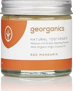Toothpaste paste in jar Georganics Red Mandarin 60 ml mineral