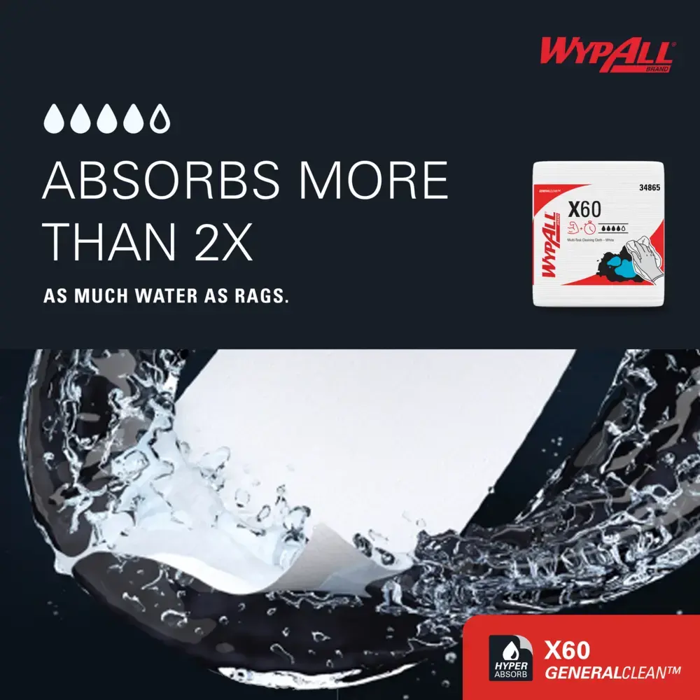 Kimberly-Clark WypAll 34865 салфетки Photo 5
