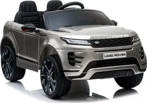Электромобиль на аккумуляторе lean cars Range Rover Evoque — серебристая лакированная окраска