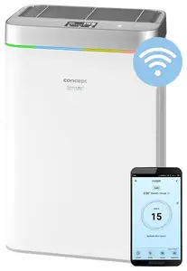 Air purifier Concept Solution CA3000, for up to 60 m², 488 m³/h, 60 dB, 85 W, White