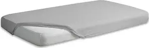 Protective Fitted Underpad Matex MT0282, 140×70 cm, Frotte, Gray